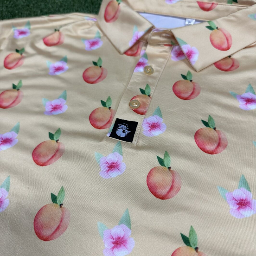 'Peach State Swagger' Men's Performance Polo - Image 3