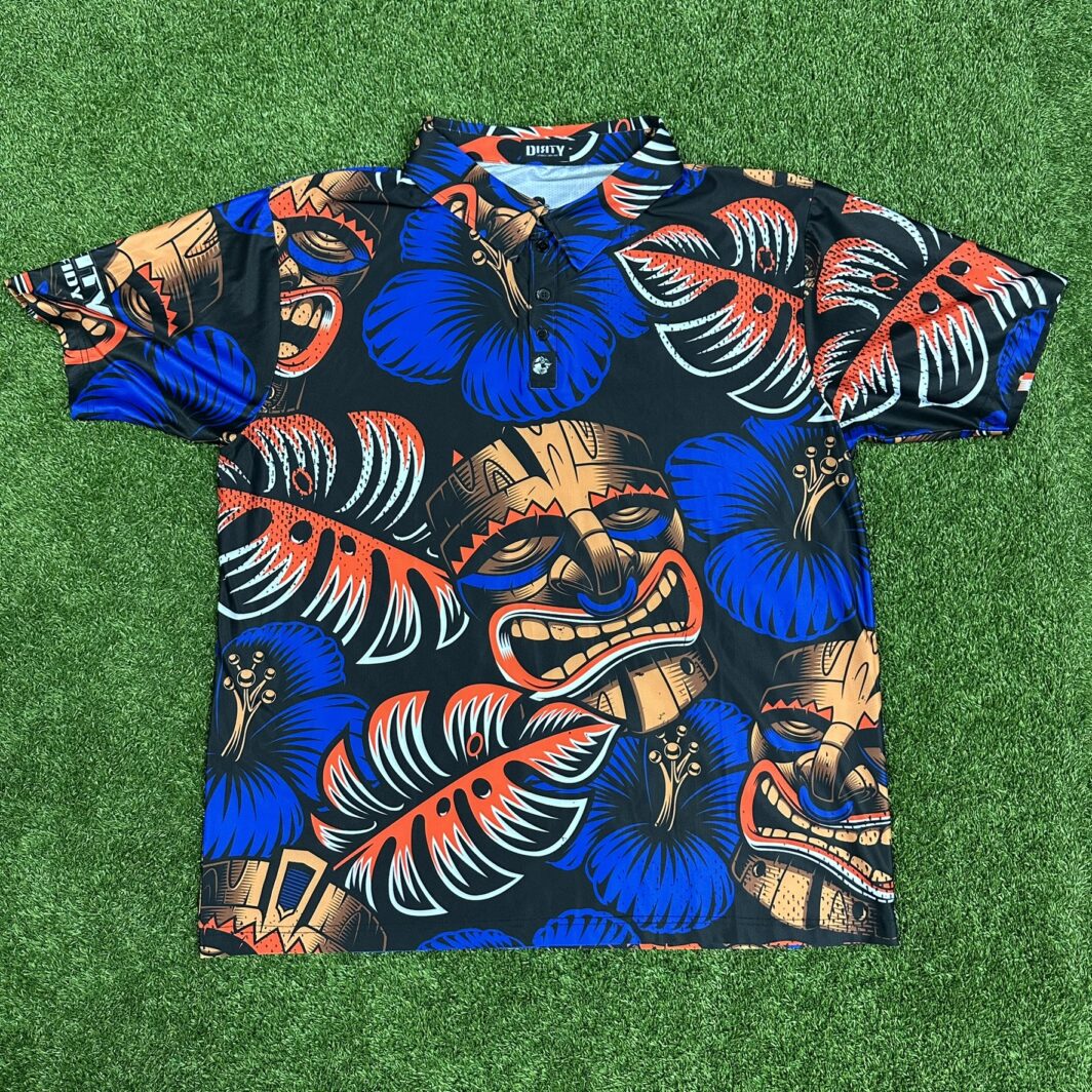 'Island Mayhem' Men's Performance Polo