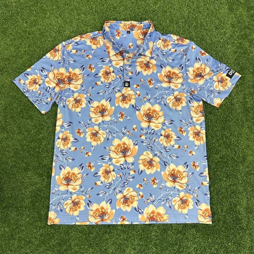 'Floridian Fadeaway' Men's Performance Polo