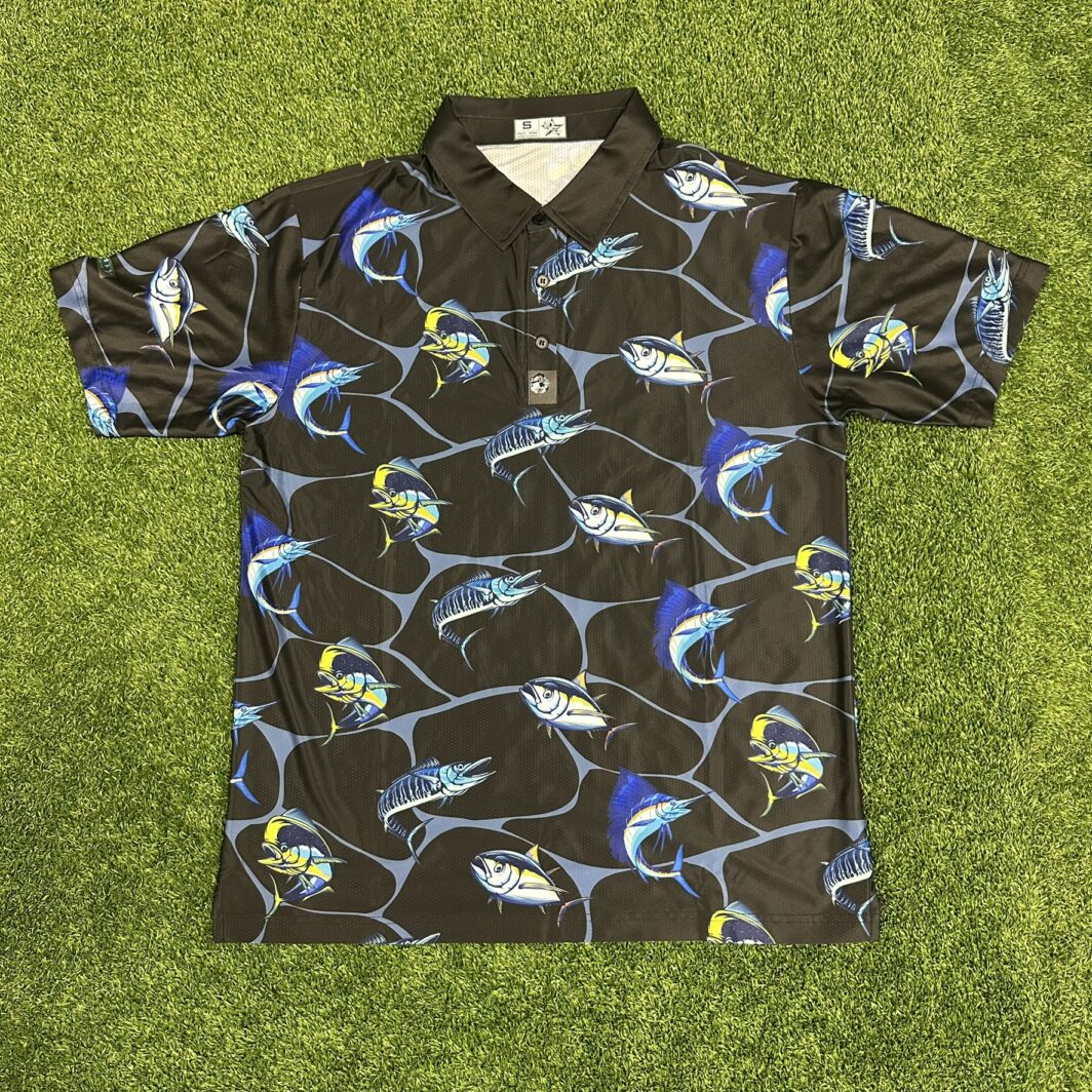 'Soflo Fish 2' Men's Performance Polo