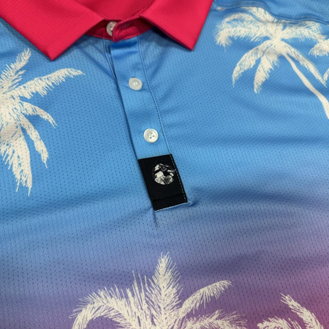 'Miami Slice' Men's Performance Polo - Image 3