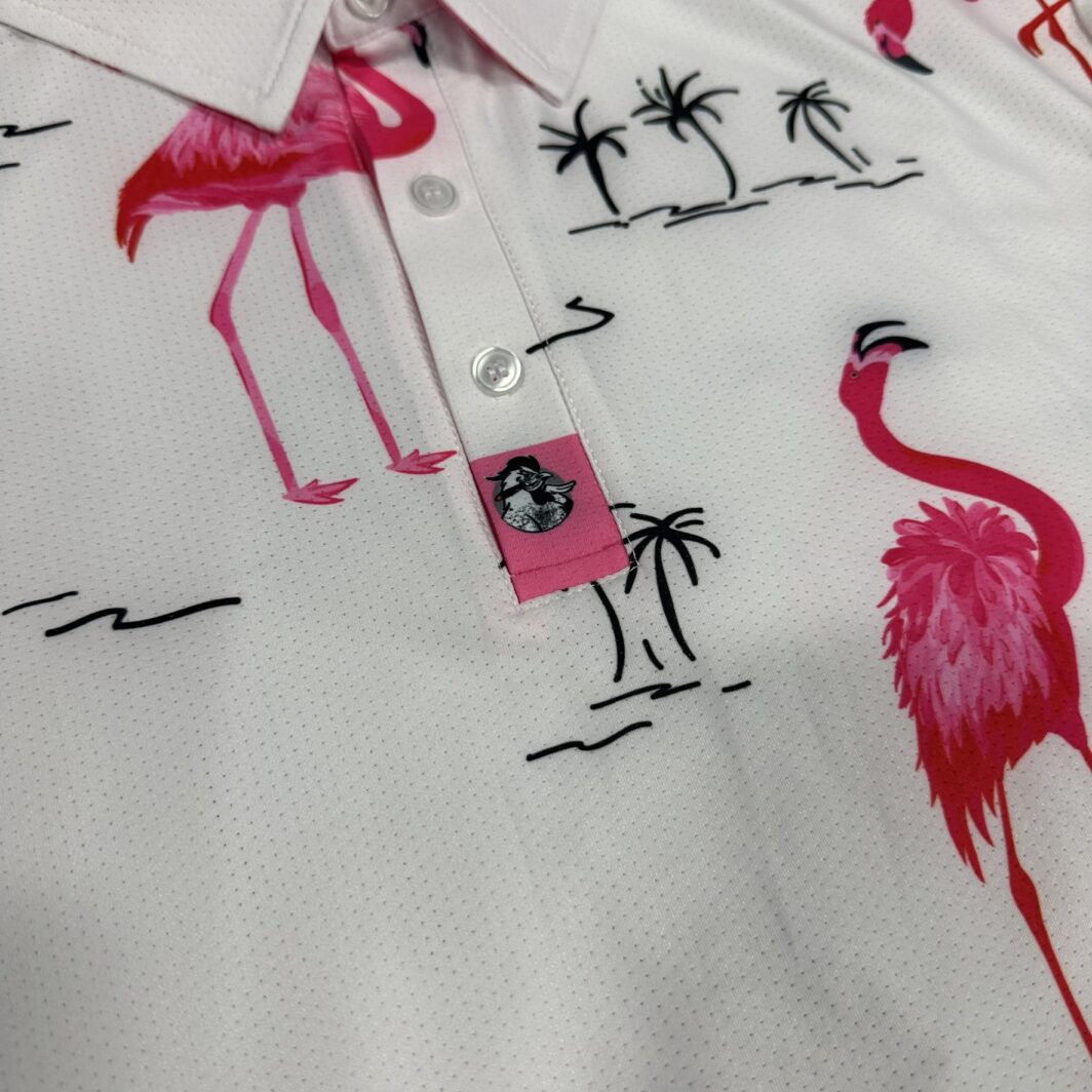 'Island Strut' Men's Performance Polo - Image 4