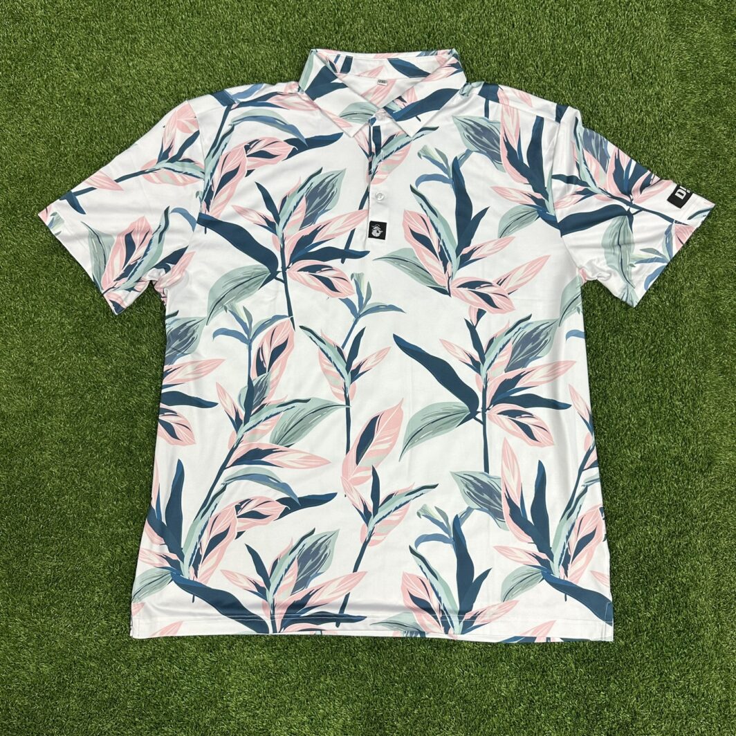 'Tropic Chill' Men's Performance Polo