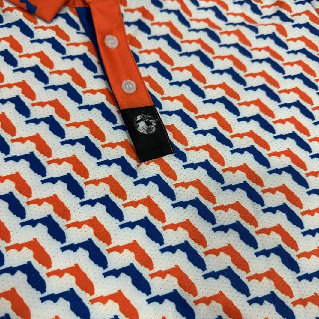 'The Chomp Champ' Men's Performance Polo - Image 4