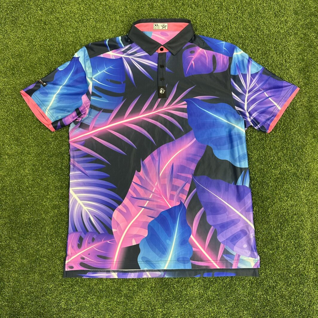 'South Beach Swing' Men's Performance Polo