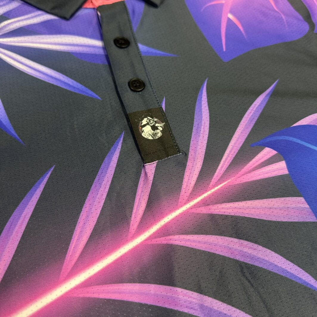 'South Beach Swing' Men's Performance Polo - Image 4