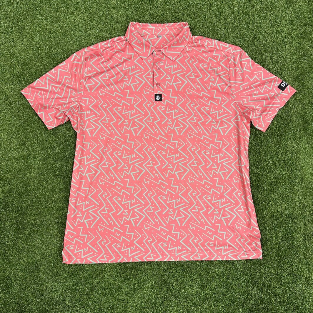 'Electric Slice' Men's Performance Polo