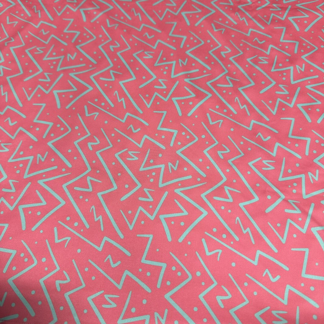 'Electric Slice' Men's Performance Polo - Image 4