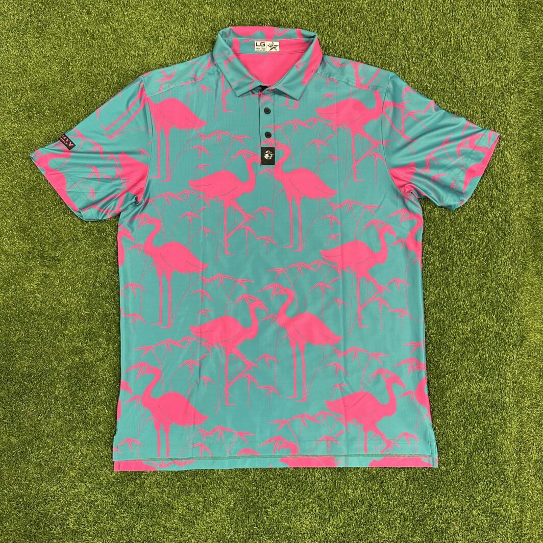 'Palm Breeze' Men's Performance Polo