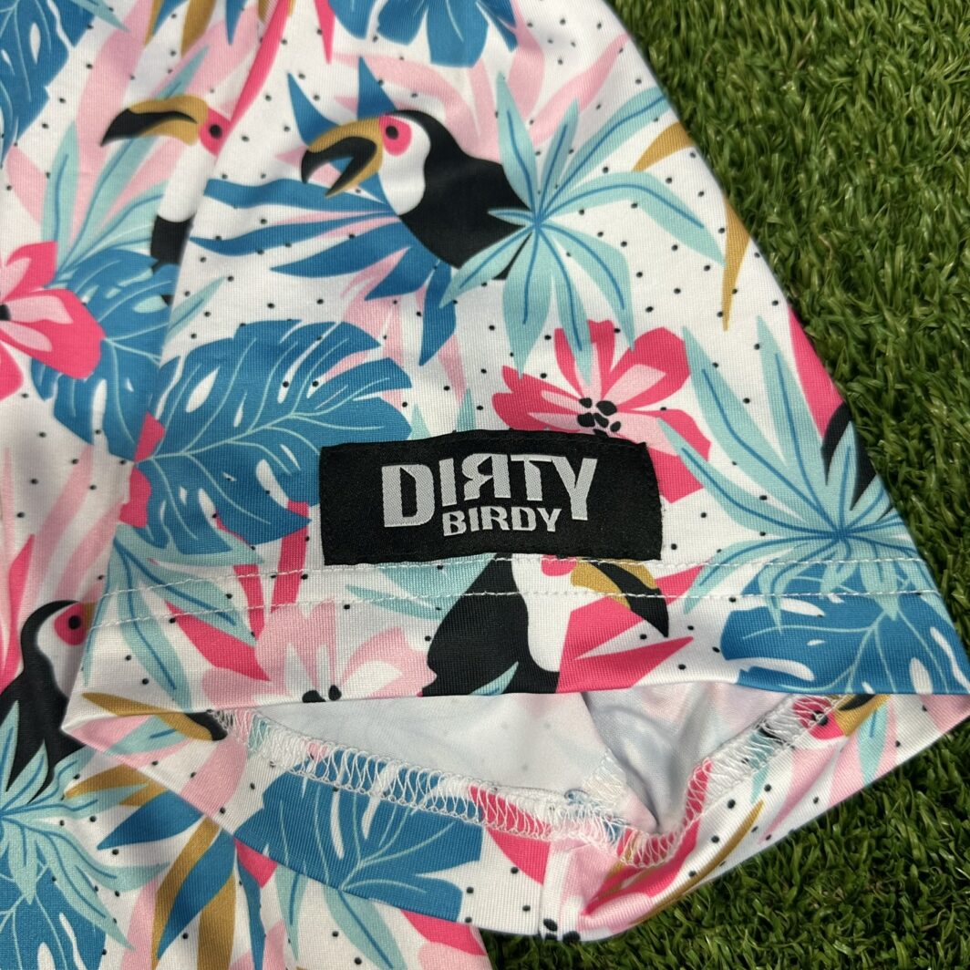 'Tropical Swagger' Men's Performance Polo - Image 4