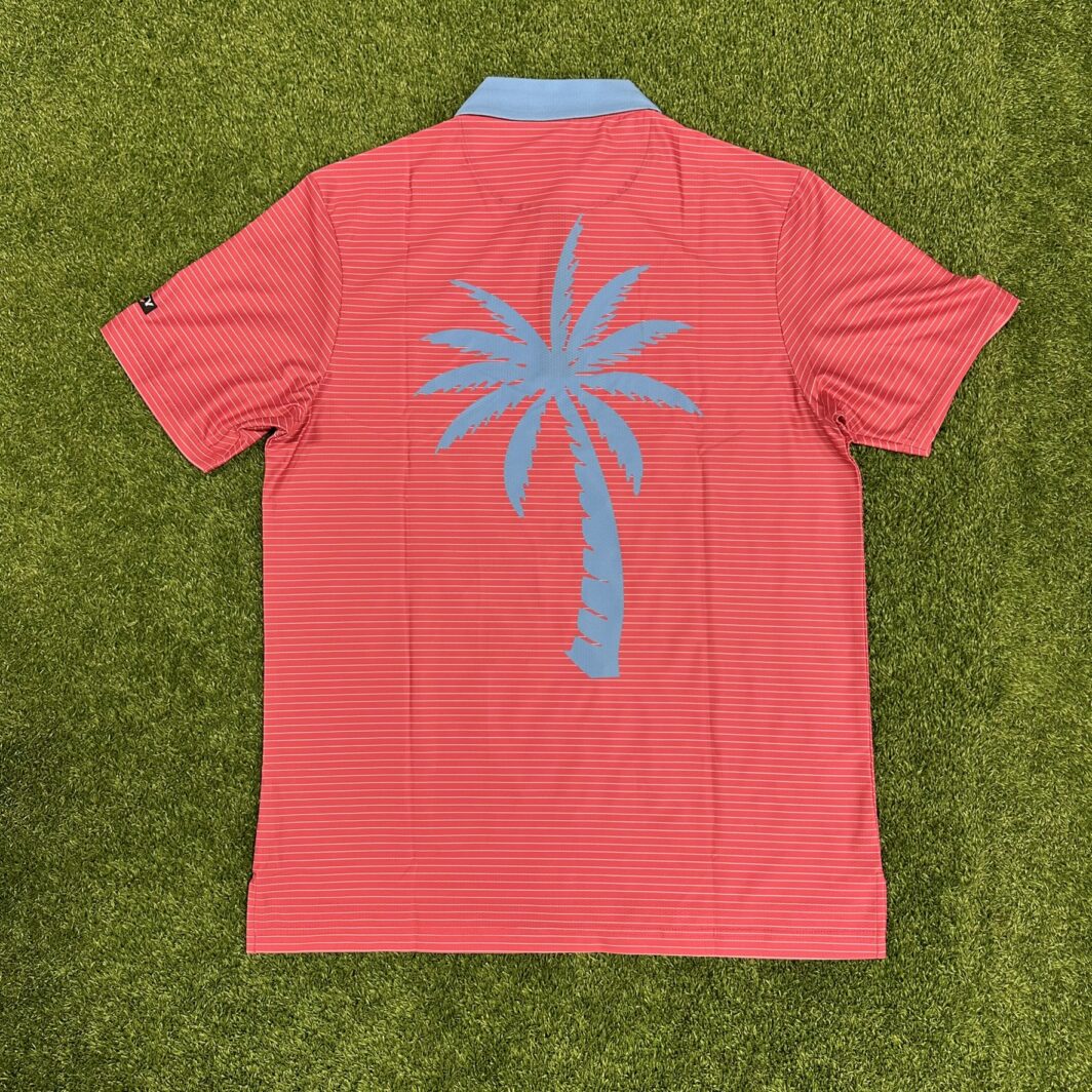 'Big Palm Energy' Men's Performance Polo - Image 3