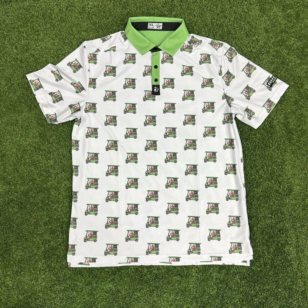 'Cart Girl Vibes' Men's Performance Polo