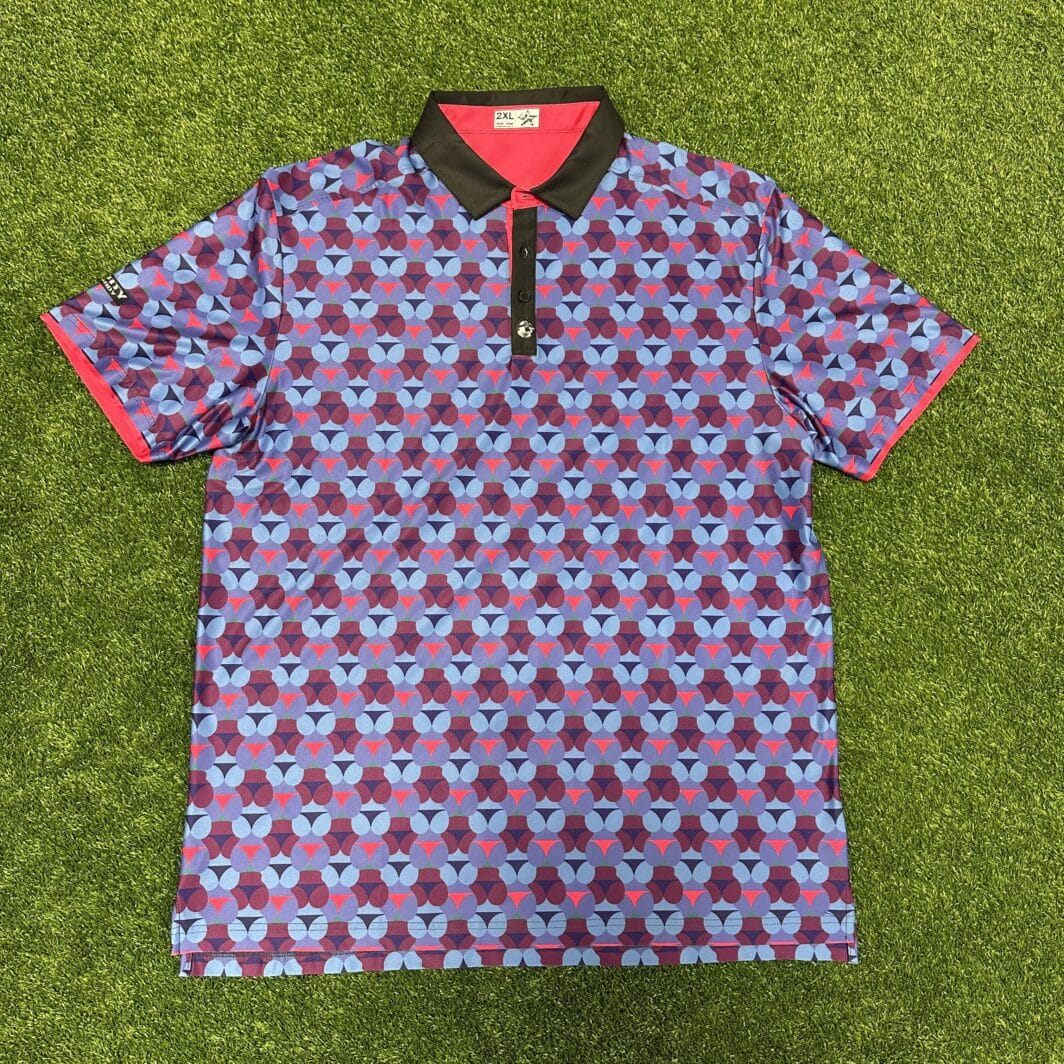 cheeky vibes men's performance polo