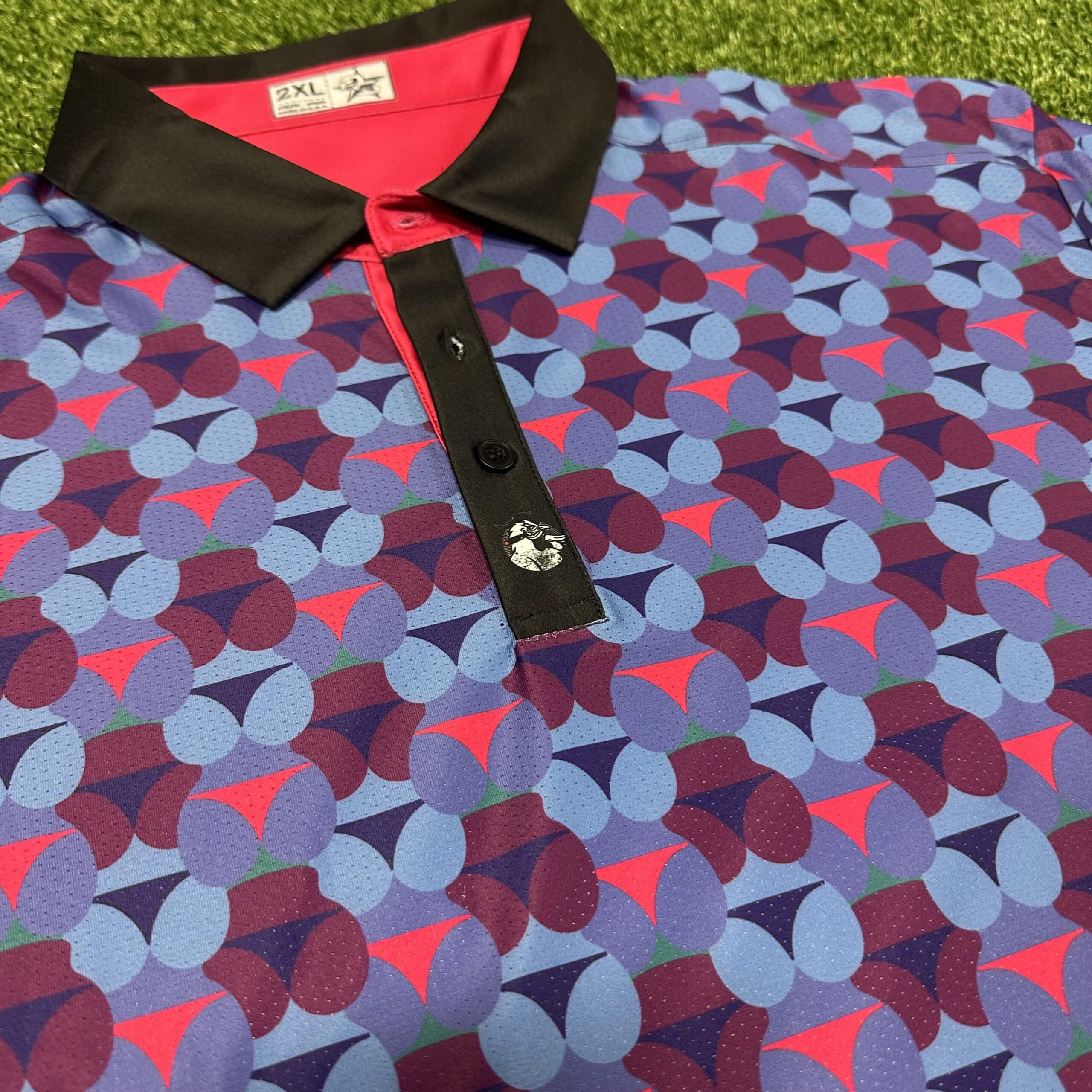 cheeky vibes men's performance polo