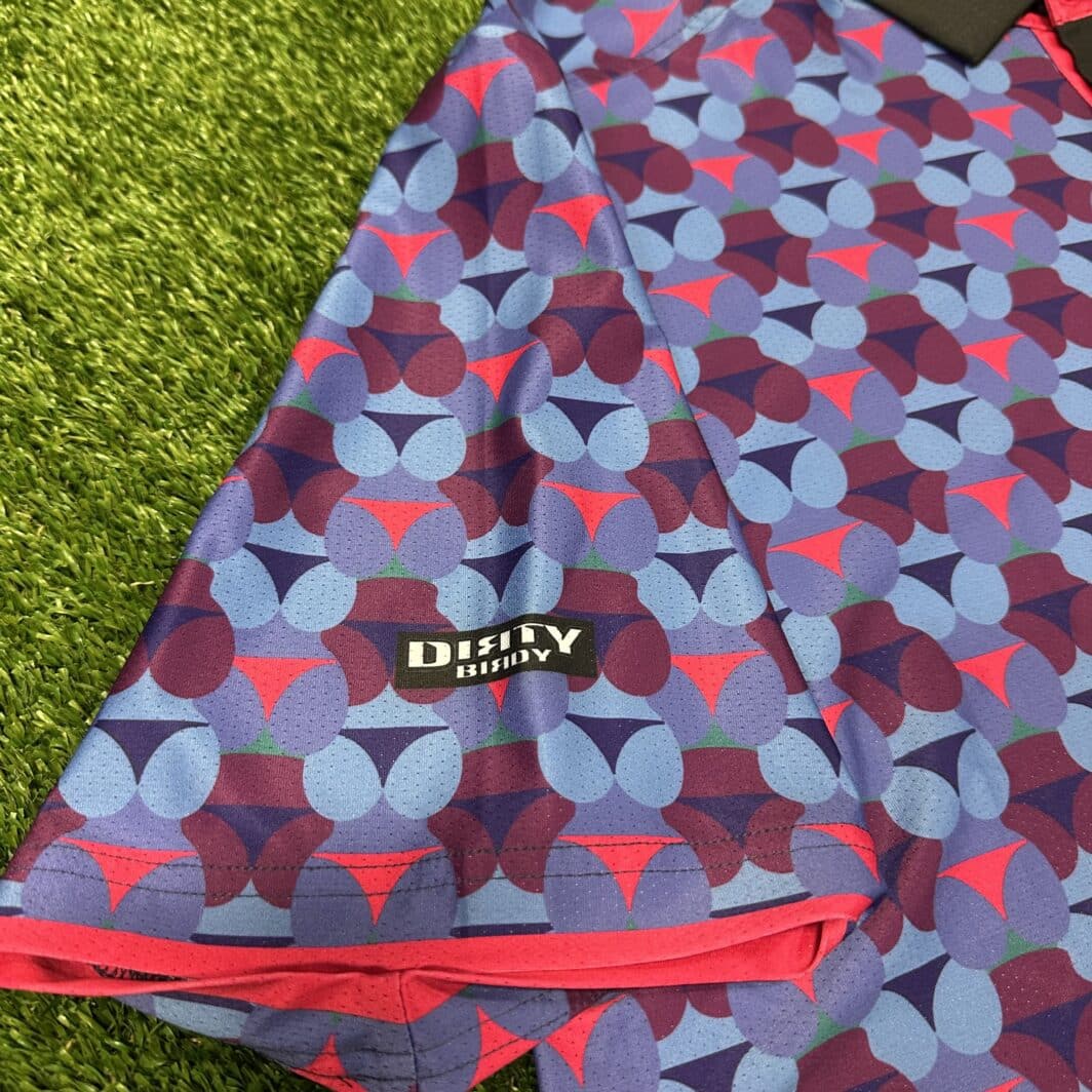 cheeky vibes men's performance polo