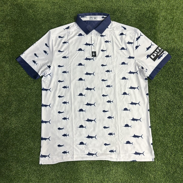 fishing golf polos
