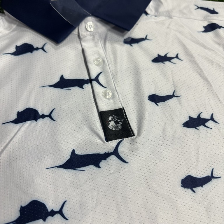 fishing golf polos
