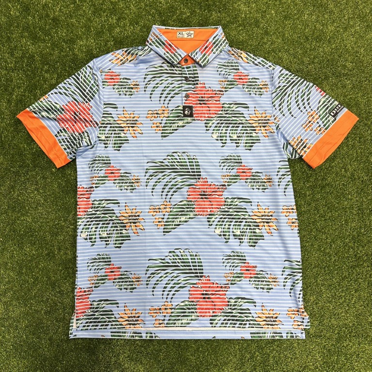 tropical golf polos