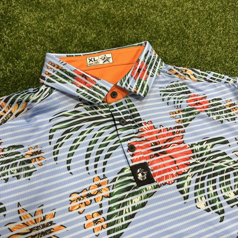 tropical golf polos
