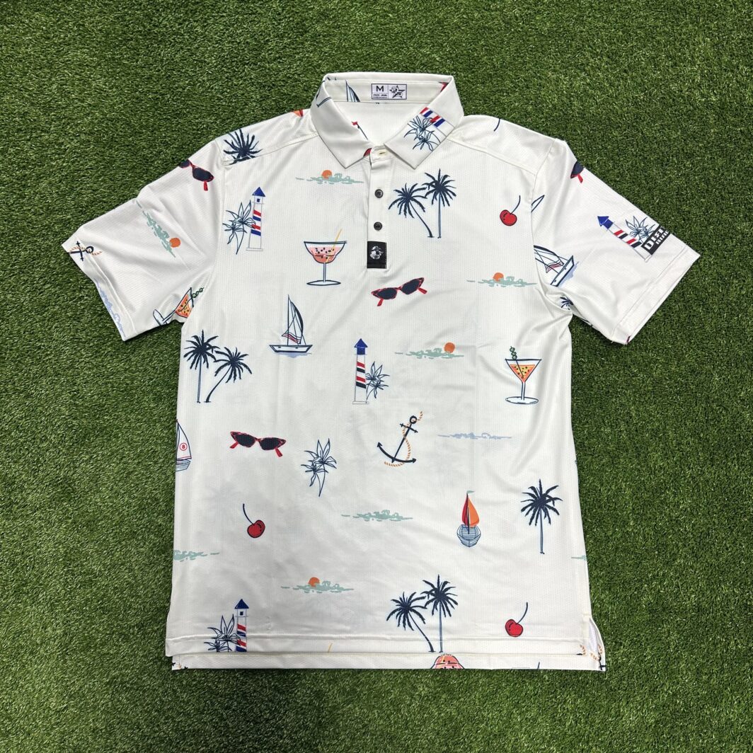 tropical golf polos
