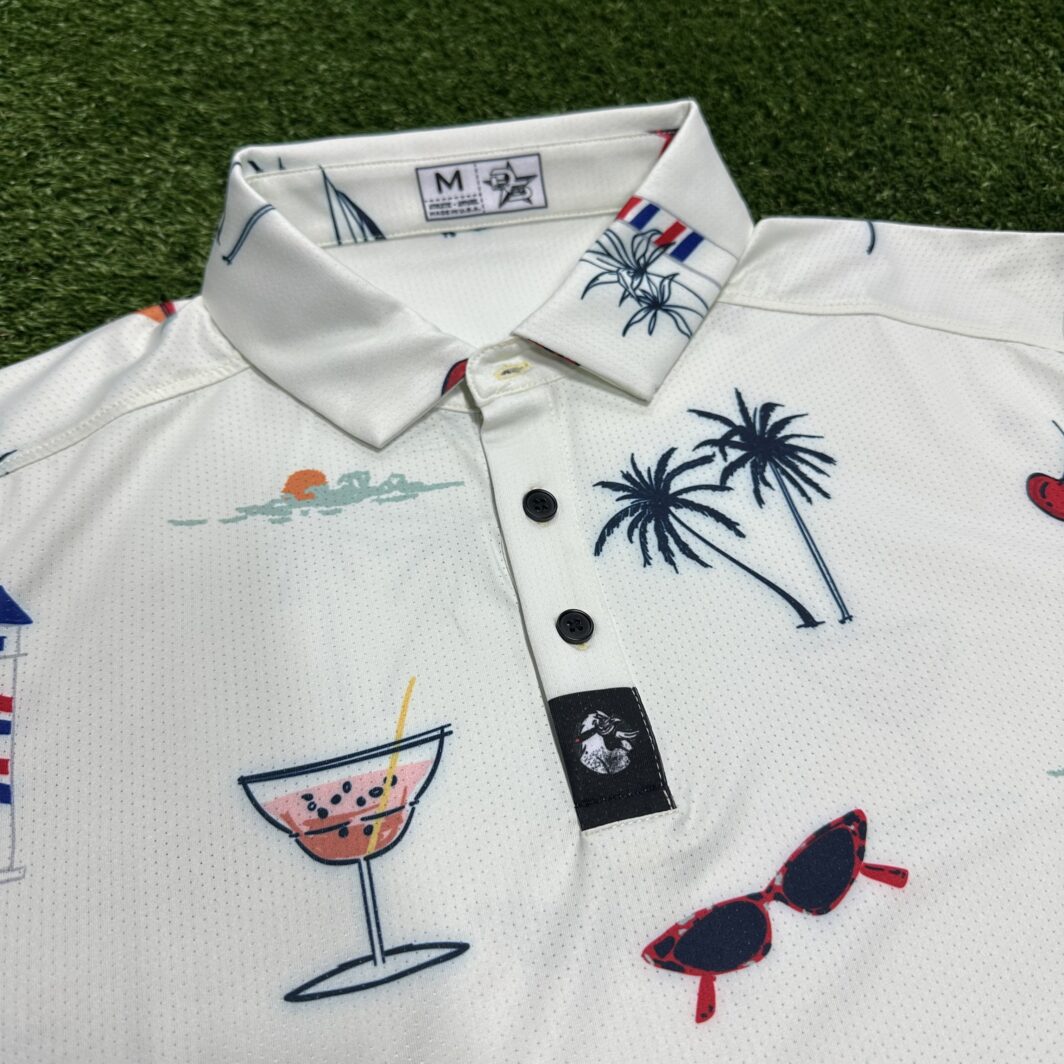 tropical golf polos